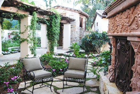 Outdoor Living Fireplace