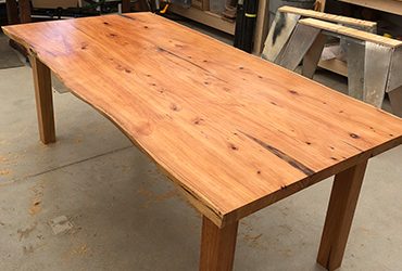 Cypress 2“ Live Edge Wood Legs